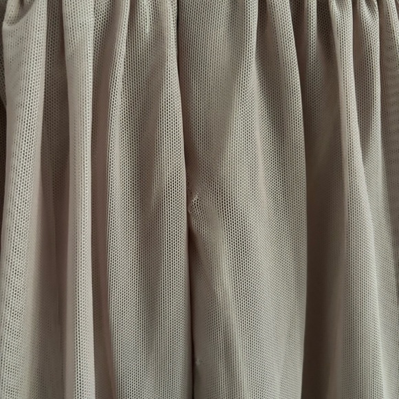 R&M Richards Size 6 Tan Sparkly Prom Dress - Picture 11 of 15